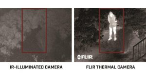 بهبود امنیت محیط با راه کارهای دوربین ها حرارتی FLIR